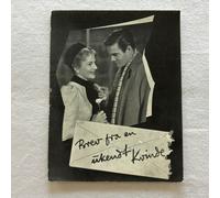 Lettera da una donna sconosciuta Joan Fontaine, L. Jourdan 1948 programma cin...