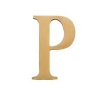 Lettera dell'alfabeto digitale per porta, 1 pezzo inglese autoadesivo in ottone, 46 mm, lettere dorate dalla A alla Z, numero civico, fai da te per la casa e la camera d'albergo (Lettera P)