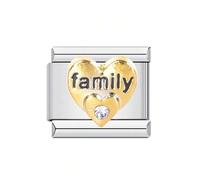 Lettera di Cuore in Acciaio Inox Per Braccialetti Con Infinite Possibilità Creative Regalo Unico Per Le Donne Braccialetto Della Lettera Di Cuore Offrire, Taglia unica, come descritto