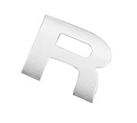 Lettera di emblemi e distintivi per Auto 3D,Adesivo per Lettere di Emblema Auto,Impermeabile e resistente sbiadimento per Paraurti | Adesivi Adesivi A