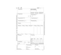Lettera di vettura internazionale (CMR) data ufficio snap out-21x31 cm 50x5 copi