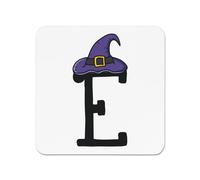 Lettera E Streghe Mago Cappello Frigo Magnete Divertente Halloween Alfabeto