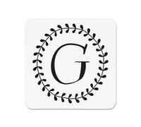 Lettera G Ghirlanda Floreale Magnete Da Frigo - Fiori