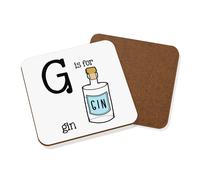 Lettera G Is Per Gin Sottobicchiere - Divertente Tonico Alfabeto