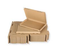 Lettera Grande - & Warenpost Cartone 230 x 160 X 20 MM Braun din A5 Casella
