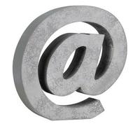 Lettera Grigio 20 x 4 cm Legno