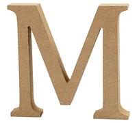 Lettera, H: 13 cm, Spessore 2 cm, MDF, M, 1pc