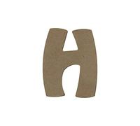 Lettera H, 8 cm x 6 mm GOMILLE ECO MDF
