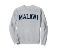 Lettera in blocco universitaria in stile collegiale del Malawi Felpa