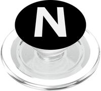 Lettera in grassetto N - Generatore di parole personalizzato per Word personalizzato PopSockets PopGrip per MagSafe