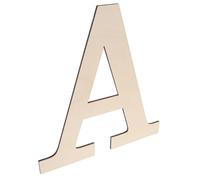 Lettera in Legno Decorativa a 12 Pollici per Decorare la Parete | Legno Grezzo da Dipingere e Tingere, Installazione Semplice, Stile Rustico per Casa, Feste e Stagioni
