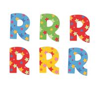 Lettera in legno Stellina R Bigjigs Toys