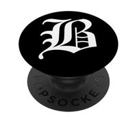 Lettera inglese antica B PopSockets PopGrip Adesivo