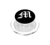 Lettera inglese antica M PopSockets PopGrip per MagSafe