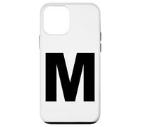 Lettera M - Costume coordinato per Halloween e spettacoli teatrali Custodia per iPhone 12 mini