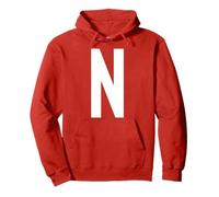 Lettera n Funny Group Cobbing Christmas Costume 2025 Felpa con Cappuccio