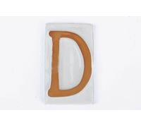 Lettera Numero Civico In Terracotta D Cm 5 Altezza 8 Set 5 Pezzi - Masidef