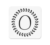 Lettera O Ghirlanda Floreale Magnete Da Frigo - Fiori