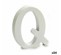 Lettera Pincello Q Bianco 2 x 16 x 14,5 cm [24 Unità]