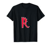 Lettera R rossa Maglietta