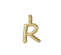 Lettera R Viceroy Acciaio Dorato 15200M01012R Giovane Donna Senza Catena