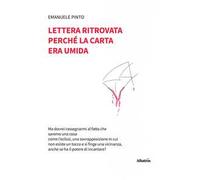 Lettera ritrovata perché la carta era umida