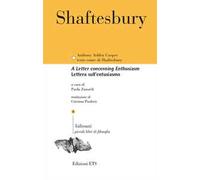 Lettera sull'entusiasmo. Testo inglese a fronte