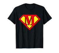 Lettera supereroe M, Super lettera M, Super M, lettera M Madre Maglietta