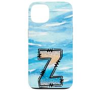 Lettera Z con iniziale oceano estivo con effetto luccicante Custodia per iPhone 13