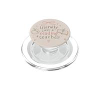 Letteralmente solo un amante dei libri per insegnanti di lettura PopSockets PopGrip per MagSafe