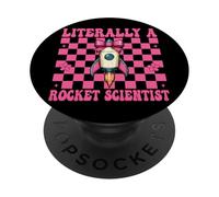 Letteralmente uno scienziato missilistico ingegnere aerospaziale Ingegneria PopSockets PopGrip Adesivo