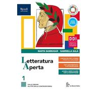 Letteratura aperta. Con Contenuti di base, Laboratorio di metodo per il terzo e quarto anno, Alimentazione e ospitalità e Fascicolo pandemia. Per le ... origini all'età della controriforma (Vol. 1)