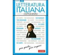 Letteratura italiana. L'Ottocento. 50 carte