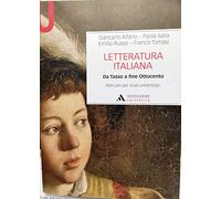 LETTERATURA ITALIANA VOL. 2 - ALFANO GIANCARLO, ITALIA PAOLA - MONDADORI