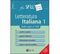 Letteratura italiana. Vol. 1: Dalle origini al '400.