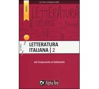 Letteratura italiana. Vol. 2: Dal Cinquecento al Settecento
