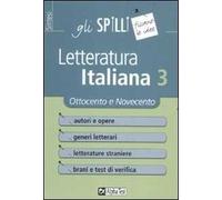 Letteratura italiana. Vol. 3: Ottocento e Novecento.