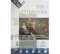 Letteratura plurale. Storia e testi della letteratura italiana nel quadro delle civiltà europea. Per il triennio delle Scuole superiori. Con e-book. Con espansione online (Vol. 2)