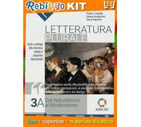 LETTERATURA PLURALE VOL. 3A (9788868896232) - Libro Scolastico + Kit Scuola con Copertine Rebillo