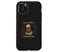 Letteratura Pun William Shakespeare Inglese Dramma Poeta Custodia per iPhone 11 Pro