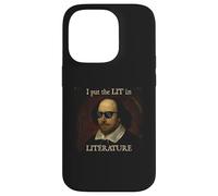 Letteratura Pun William Shakespeare Inglese Dramma Poeta Custodia per iPhone 14 Pro