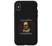 Letteratura Pun William Shakespeare Inglese Dramma Poeta Custodia per iPhone X/XS