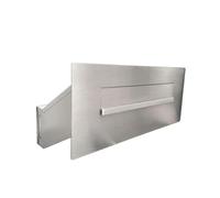 LETTERBOX24.de - Cassetta delle lettere DX-042 (profondità: 33-50 cm) in acciaio INOX
