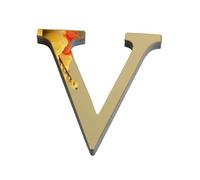 Lettere 3D da parete autoadesive, lettere ' 3D, per fai da te, in acrilico