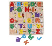 Lettere ABC In Legno Alfabeto Giocattolo Educativo Per Bambini In Età