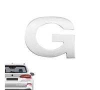 Lettere adesive, stemmi e stemmi per auto Lettera 3D | Decalcomanie automobilistiche Adesivi per paraurti auto impermeabili - Adesivi con alfabeto di lunga durata per uso esterno per viva