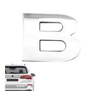 Lettere adesive, stemmi e stemmi per auto Lettera 3D - Decalcomanie automobilistiche Adesivi per paraurti auto impermeabili - Adesivi con alfabeto di lunga durata per uso esterno per viva