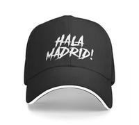 Lettere Bianche Hala Madrid Stampando Cappellini da Baseball per Donne Cappello Primavera Estate Snapback Maschile Cappello Cool Coquette Cappelli Crema Solare