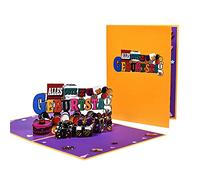 Lettere Biglietto di Compleanno Sorpresa Misterioso Biglietti Per Bambini Presente Capodanno Benedizione Forniture Biglietti di Auguri