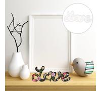 Lettere creative di inglese lettere del silicone stampo del desktop ornamento